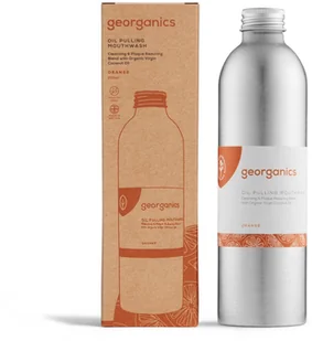 GEORGANICS Georganics, Olej do płukania ust, Orange, 275 ml - Płyny do płukania jamy ustnej - miniaturka - grafika 2