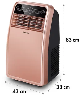 Klarstein Metrobreeze New York Smart 7k, klimatyzator przenośny, 7000 BTU/2,1 kW, klasa efektywności energetycznej A, pilot zdalnego sterowania DXJ2-MtrbrzNYSmrt7KW - Klimatyzatory - miniaturka - grafika 13