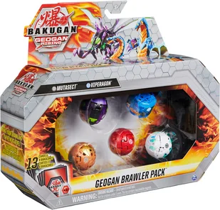 Spin Master Bakugan Geogan Brawler Pack Mutasect & Stardox 20129975 6060272 Spin 20129975 - Figurki dla dzieci - miniaturka - grafika 2
