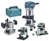 Frezarki - Makita frezarka żłobiąca RT0700CX3J zestaw RT0700CX3J - miniaturka - grafika 1