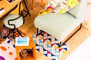 Robotime Technology (Suzhou) CO.,LTD. Składany Malowany Model Mini Pracownia DGM01 - Puzzle - miniaturka - grafika 12