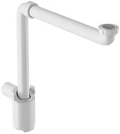 Syfony - Geberit Syfon umywalkowy oszczędzający miejsce BIAŁY - miniaturka - grafika 1