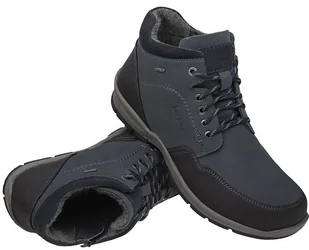 Josef Seibel Trzewiki zimowe 14952 MA21 531 Ocean Lenny 52 K TOPDRY 20074 - Buty zimowe męskie - miniaturka - grafika 4