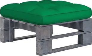 VidaXL Ogrodowy stołek z palet, impregnowane na szaro drewno sosnowe! 3066414 - Sofy ogrodowe VidaXL Ogrodowy stołek z palet, impregnowane na szaro drewno sosnowe! 3066414 - Sofy ogrodowe - miniaturka - grafika 2