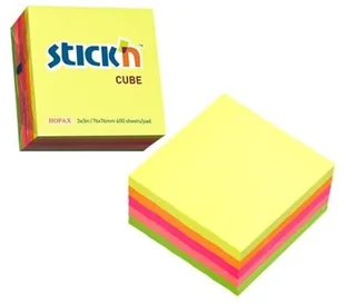 Stick'n Karteczki samop. STICK'N  76x76 400k. - mix neon - Notesy i bloczki - miniaturka - grafika 2
