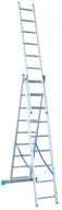 Drabiny - Drabex 996 99674943 Drabina aluminiowa 3x9 na schody wysokość robocza 7,30m) 74943-uniw - miniaturka - grafika 1