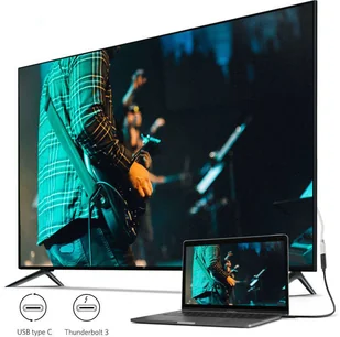 UGREEN Przedłużający kabel USB-C 3.1 4K 60W 0,5m czarny) 11528 - Kable - miniaturka - grafika 2