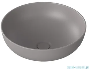 Massi Umywalka nablatowa MOLIS GREY 38x38x13,6 cm MSU-0013-MG - Umywalki - miniaturka - grafika 2