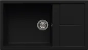Zlewozmywaki - Elleci UNICO 410 black K86 KERATEK PLUS (LKU41086) - miniaturka - grafika 1