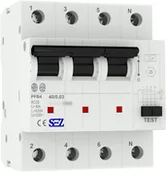 Bezpieczniki elektryczne - LEGRAND 40A 30mA 4P 10kA Typa różnicówka SEZ5432 - miniaturka - grafika 1