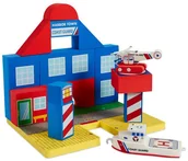 Zabawki do kąpieli - BathBlocks Zabawka do kąpieli BathBlocks - Straż przybrzeżna z helikopterem 19 el. - miniaturka - grafika 1