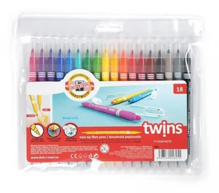 Koh-i-noor PISAKI DWUSTRONNE 7710/23AH 18 KOLORÓW - Flamastry - miniaturka - grafika 3