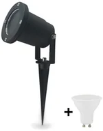 Lampy ogrodowe - Kobi LED Oświetlenie zewnętrzne BLAKE 2 GU10/4W/230V - miniaturka - grafika 1