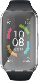 Alogy Etui silikonowe nakładka z folią ochronną do HUAWEI Honor Band 6 Przezroczyste 12060X10 - Akcesoria do smartwatchy - miniaturka - grafika 7