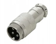 Akcesoria do CB Radia - Gniazdo mikrofonowe do Cb Radia 4-pinowe metal - miniaturka - grafika 1