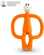 Gryzaki dla dzieci - Matchstick Monkey Matchstick Monkey Orange Gryzak Masujący ze Szczoteczką - miniaturka - grafika 1