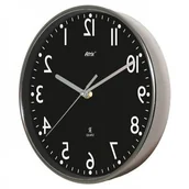 Zegary - Atrix Zegar chodzący wstecz chromowany lustrzany ACE2019BL - miniaturka - grafika 1