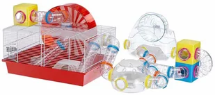 Ferplast Klatka dla chomika, Coney Island, 50 x 35x 25 cm, 57003070 - Klatki dla gryzoni - miniaturka - grafika 2