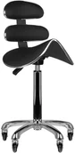 Krzesła i taborety kosmetyczne - ACTIVESHOP TABORET KOSMETYCZNY ROLL SPEED AM-880 CZARNY WYSOKI AS_126431 - miniaturka - grafika 1