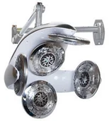 Sauny do włosów - Barbiero Infrazon wiszący BB-6082E srebrno-szary BB-6082E/HANG - miniaturka - grafika 1