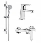 Baterie umywalkowe - Deante Aveo Komplet łazienkowy natryskowy 4w1 BAVA040M [14849913] - miniaturka - grafika 1