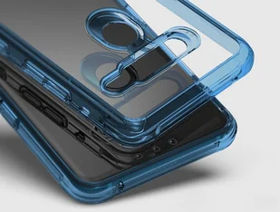 RINGKE Rinkge Fusion Case - Etui do LG G8 ThinQ - Aqua Blue RGK867BLU - Etui i futerały do telefonów - miniaturka - grafika 3