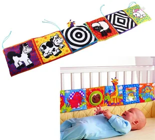 Mata Edukacyjna ochronna dla niemowląt na łóżeczko - Maty edukacyjne - miniaturka - grafika 2