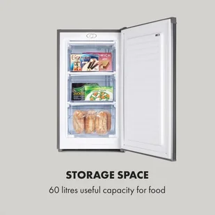 Zamrażarka Klarstein Garfield Eco L (HEA9-GarfieldL-S) - Zamrażarki - miniaturka - grafika 4