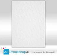 Papier do drukarek - AS-Druckshop Tekstura papieru - struktura - biała tapeta / 50 arkuszy/DIN A5 / 150 g papier offsetowy A-10A4-0361024-11 - miniaturka - grafika 1