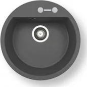 Zlewozmywaki - Pyramis Zlew MIDO 51) 1B szary beton 70087501) 70087501 - miniaturka - grafika 1