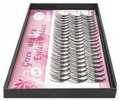 Sztuczne rzęsy i akcesoria - Stars Kępki Rzęsy Jedwabne Naturalne Gęste 6 mm - miniaturka - grafika 1