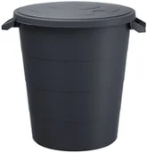 Kosze na śmieci - Prosperplast Pojemnik na śmieci 120l czarny - miniaturka - grafika 1