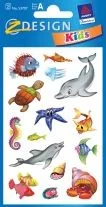 Avery Zweckform 53707 naklejka naklejki dla dzieci, zwierzęta morskie, 30 53707 - Zabawki kreatywne - miniaturka - grafika 2