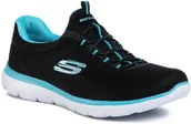 Buty sportowe damskie - Skechers 12980/BKTQ - miniaturka - grafika 1