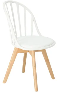 Intesi Krzesło Sirena białe - Krzesła - miniaturka - grafika 2