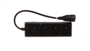 Jonex Przedłużacz do UPS 4-gniazda z/u 10A H05VV-F 3x1 0,3m z wtykiem IEC C14 PS-PCU 470 PS-PCU 470 0,3 m - Baterie do zasilaczy awaryjnych UPS - miniaturka - grafika 3