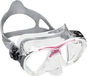 Sprzęt do nurkowania - Cressi nurków okulary dla dorosłych uniseks Big Eyes Evolution, różowy, jeden rozmiar DS340040 - miniaturka - grafika 1