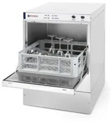 Zmywarki gastronomiczne - Hendi Zmywarka do szkła 40x40 z pompą spustową - sterowanie elektromechaniczne - 233016 233016 - miniaturka - grafika 1