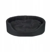 Legowiska dla psów - Ami Play Legowisko owalne dla Psa Basic L Czarny - miniaturka - grafika 1