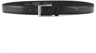 Pierre Cardin Męski elegancki pasek 6228 NERO SILVER - Paski - miniaturka - grafika 4
