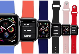Pasek Puro Icon do Apple Watch 42/44/45/49 mm Elastyczny Niebieski - Akcesoria do smartwatchy - miniaturka - grafika 11