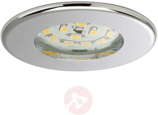 Briloner Wydajny reflektor wpuszczany LED Nikas IP44 chrom - Oprawy, klosze i abażury - miniaturka - grafika 2