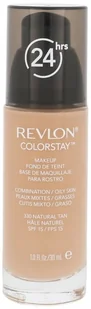 Revlon podkład ColorStay cera tłusta i mieszana - 330 Natural Tan RLCSTM-330 Natural Tan - Podkłady do twarzy - miniaturka - grafika 2