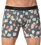 Bielizna sportowa męska - Horsefeathers bielizna męska EZRA BOXER SHORTS luggage) - miniaturka - grafika 1