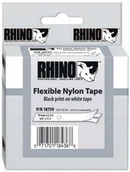 Papier do drukarek - Dymo 18759 taśma nylonowa 19mm x 3,5m biała - miniaturka - grafika 1