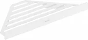 Półki łazienkowe - Hansgrohe 41741700 AddStoris Koszyk narożny biały matowy - miniaturka - grafika 1
