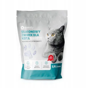 Silikonowy Żwirek Dla Kota 3,8 L 1 Worek Premium - Żwirek dla kotów - miniaturka - grafika 3