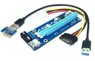 Qoltec Riser PCi-E 1x 16x | USB 3.0 55500 - Tuning komputera - akcesoria - miniaturka - grafika 4