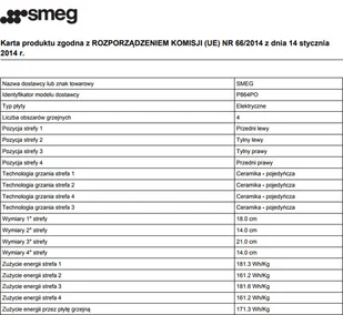Płyta elektryczna do zabudowy Smeg P864PO - Płyty elektryczne do zabudowy - miniaturka - grafika 3