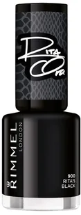 Rimmel Lakier do paznokci - 60 Seconds Rita's Shades Of Black Lakier do paznokci - 60 Seconds Rita's Shades Of Black - Lakiery do paznokci - miniaturka - grafika 2